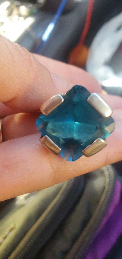 Giant Beautiful .925 Silver Ring