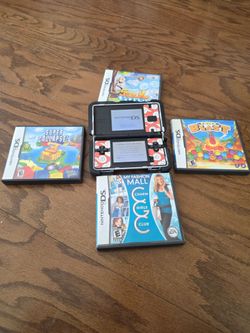 Nintendo DS with games