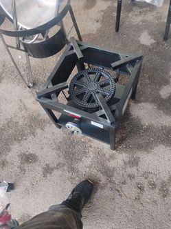 Hig pressure single burner strong flama