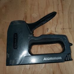 Stanley aircraft aluminum TR250 staple gun/brad nailer