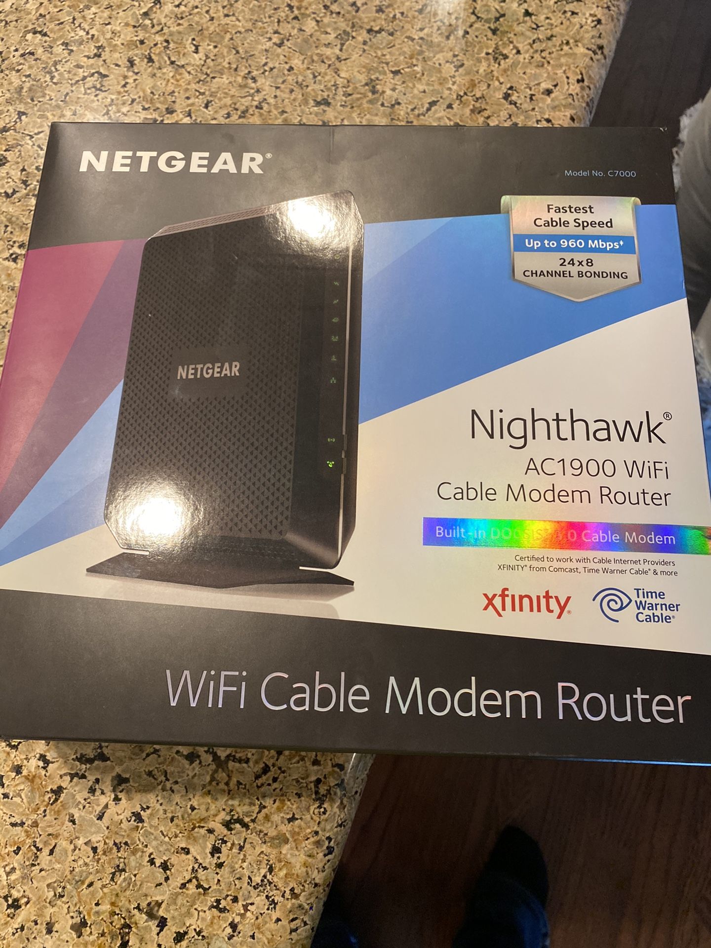 Netgear cable modem router combo