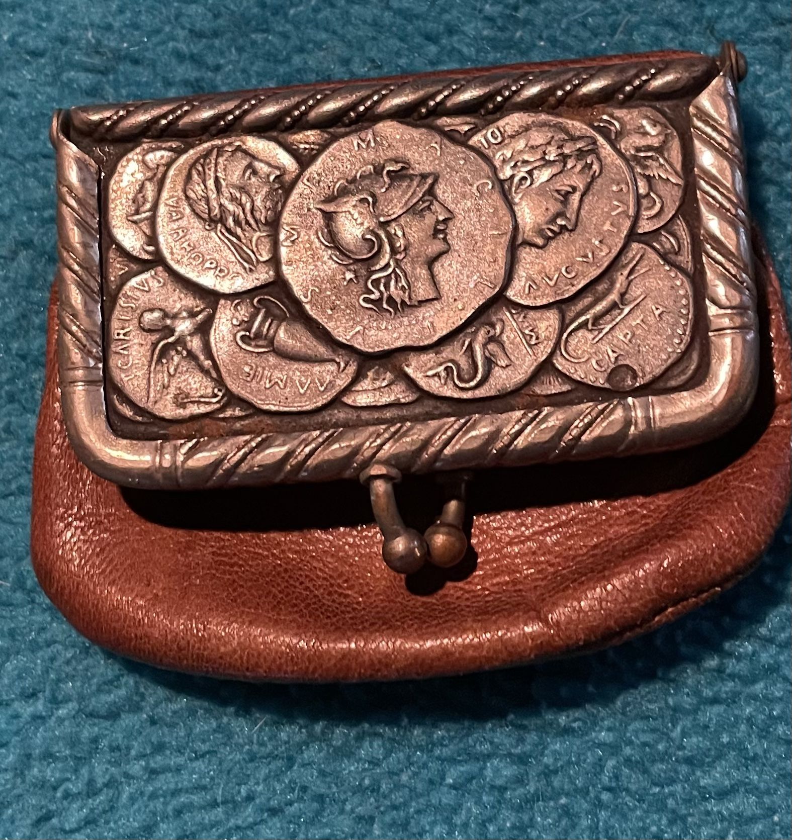 Vintage Leather Coin Purse