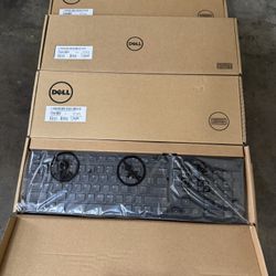 *LOT OF 35* Dell Slim Keyboard Black KB216-BK-US 