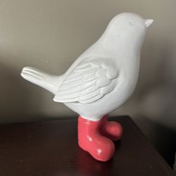White Bird With Boots