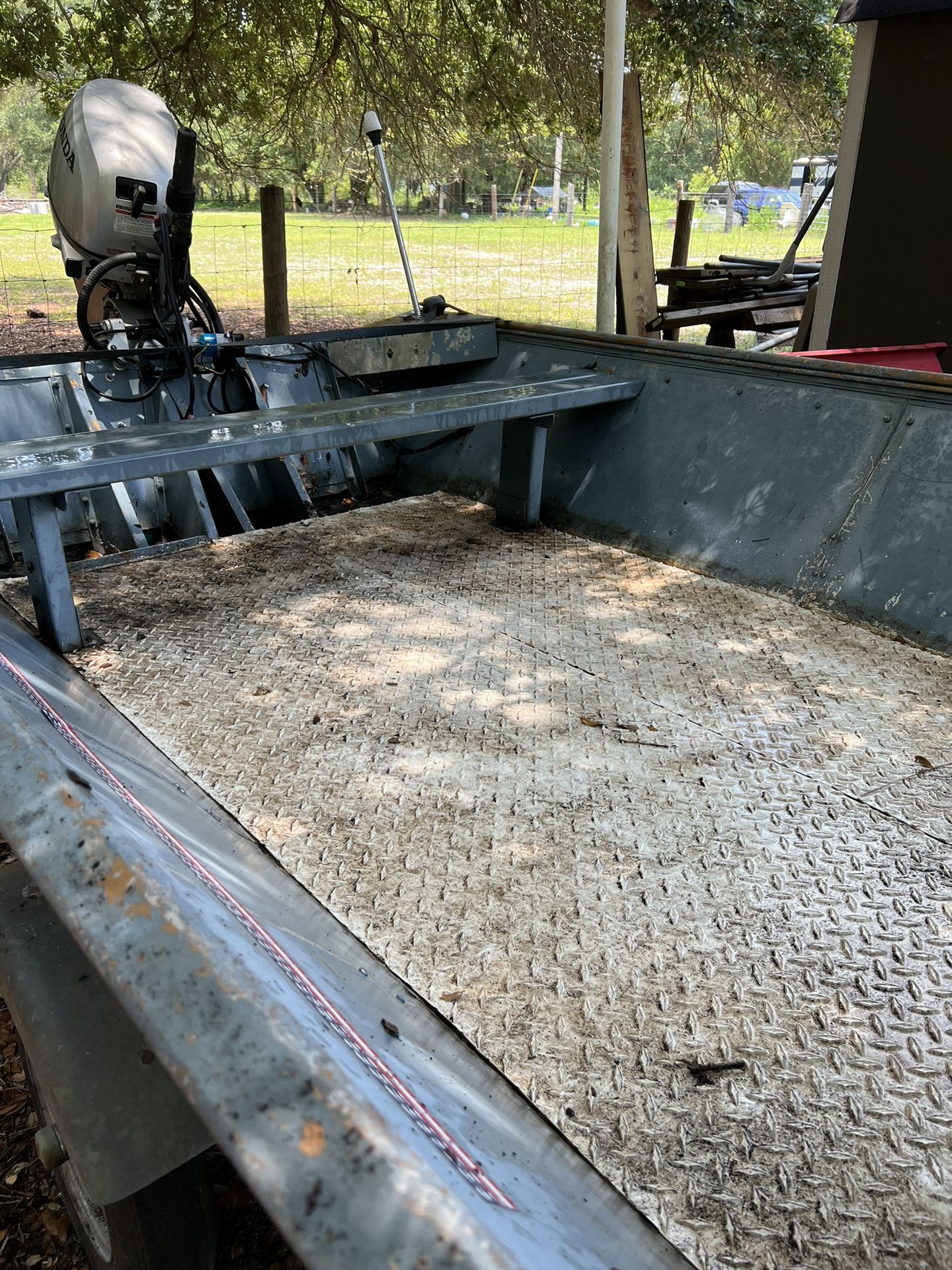 15’ Boat Perfect For Castnet