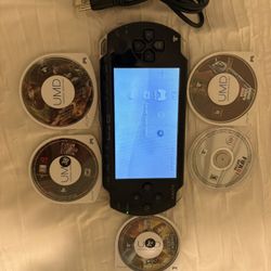 Psp 1001 + 5 Games (hablo Espanol)