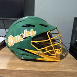 Oregon University Lacrosse Helmet
