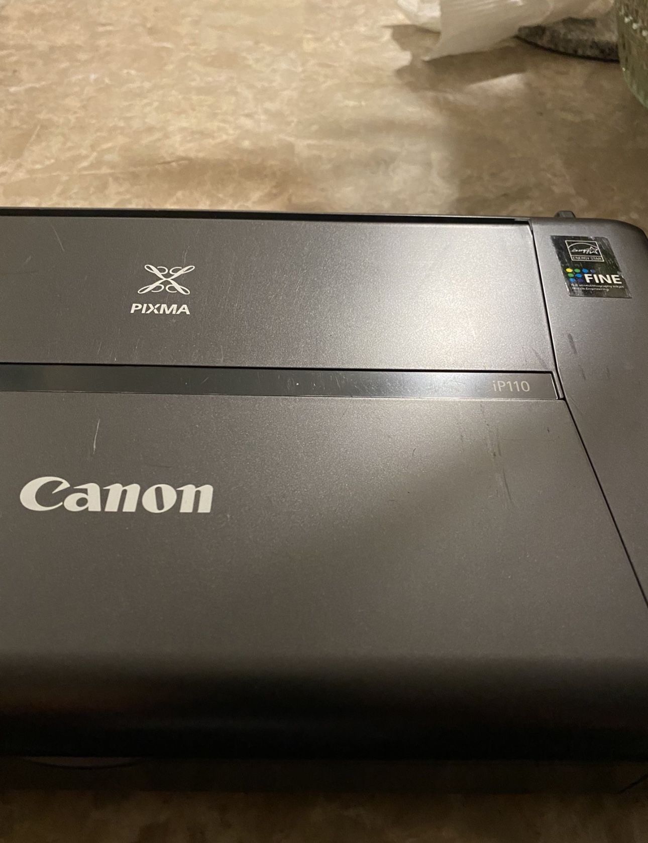 Canon Pixma IP110 Wireless Mobile Printer with AirPrint and Cloud