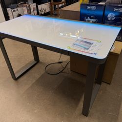 Tresanti Aurora 47” Adjustable Height Desk with LED Lighting