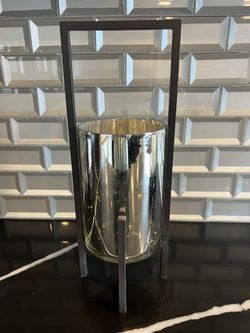West Elm Mercury Glass Lantern