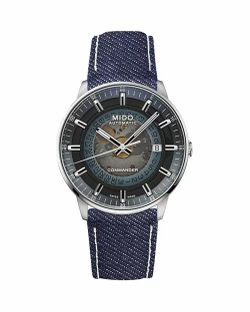 Mido Commander Gradient Blue Dial Fabric Men's Watch M021.407.18.411.00