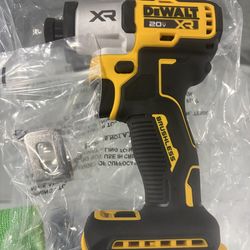 Dewalt 20v 1/4 xr 3-speed impact tool only new