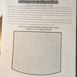 Mazda CX-5 Husky Floor Liners