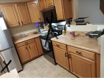 Kitchen cabinets