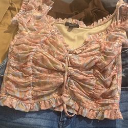 Shorts Size L Women  / Top Size M