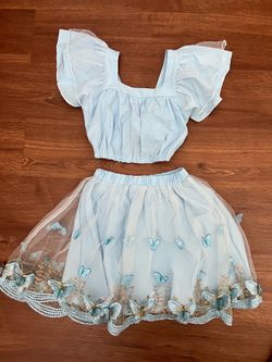 Girls skirt set 7/8