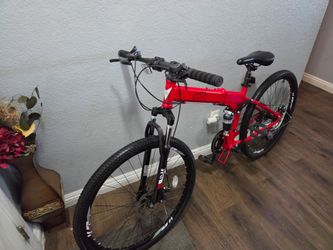 Camping Bike folding bike 27.5 7 Speed New Ready To Ride good condition