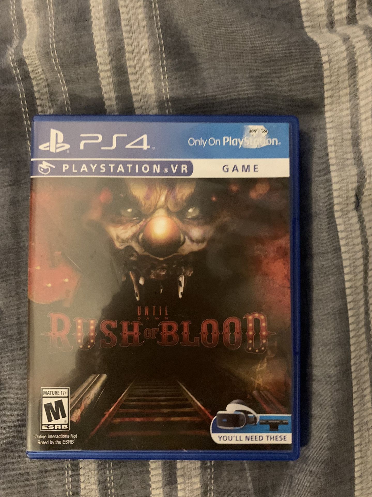 Until Dawn: Rush of Blood VR Low cost