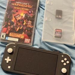 Nintendo Switch Lite With 3 Games 
