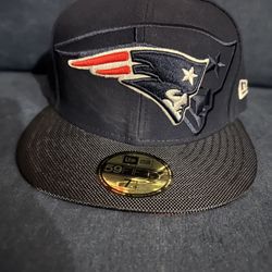 New England Patriots Navy Adult Cap/Hat With Tags