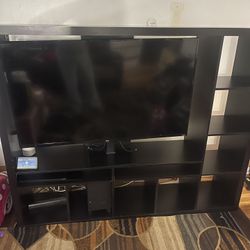 Entertainment center With  65” Tv Stand