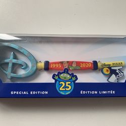 New Disney Store-Toy Story 25th Anniversary Key Special Edition 1(contact info removed)  Cash only  