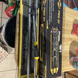 QEP Pro 21” Tile Cutter Used For 1 Job Works Great $25 Firm In N Lakeland