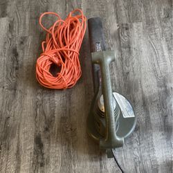 Leaf Blower TaskForce And Extension Cord 