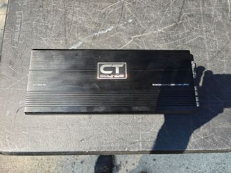 CT Sounds 1500+ watt rms amp
