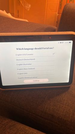 Electronic Facebook Portal
