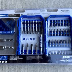 Kobalt Impact Driver Bit 65 Piece Set