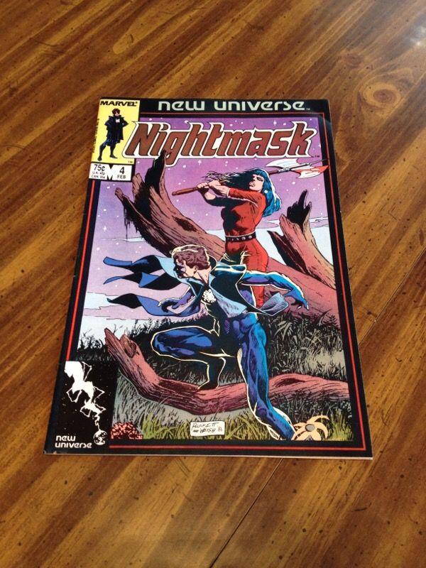 Nightmask Comic Book!!!