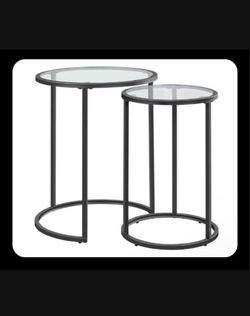 Glass Side Tables
