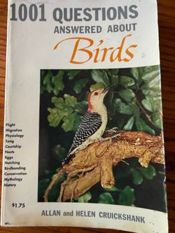 Vintage 1001 Questions About Birds