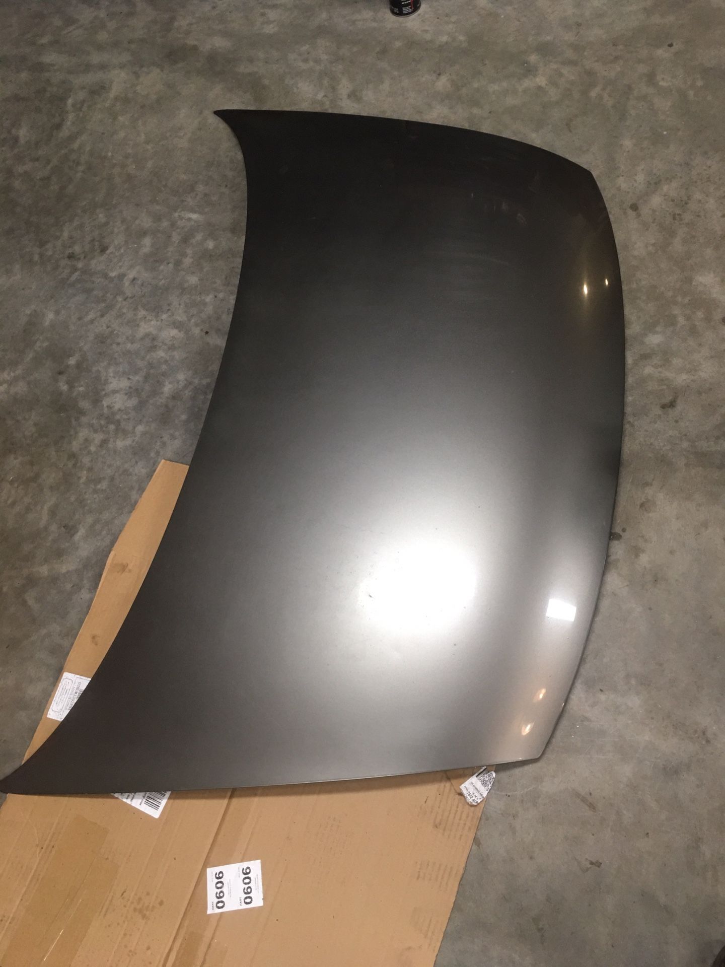 2010 Honda Civic Hood Gray Coupe