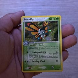 Pokemon Beautifly With A Swirl 