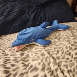 Dolphin Beanbag Doll