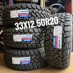 33x1250R20 NEW OFFROAD ALL TERRAIN AT - OTANI 33” TIRES