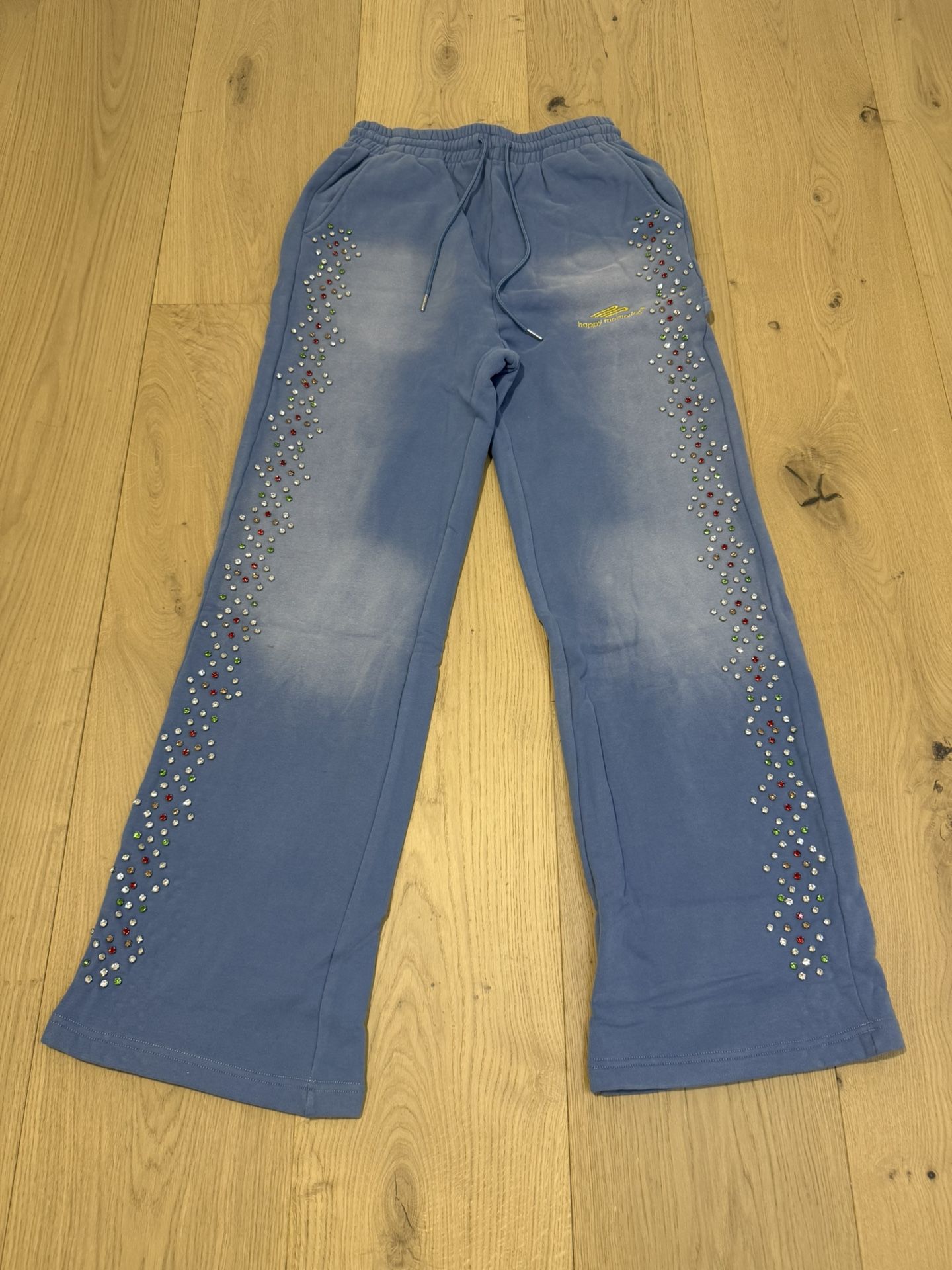 HMDD Baby Blue Crystal Sweats 