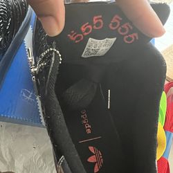 $200 Sp5der x adidas Superstar'Black'