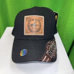 Cowboy Hat Black Adjustable 