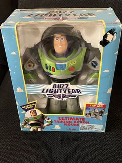 Toy Story Buzz Lightyear Ultimate Talking Action Figure 1st Edition Vintage 1995