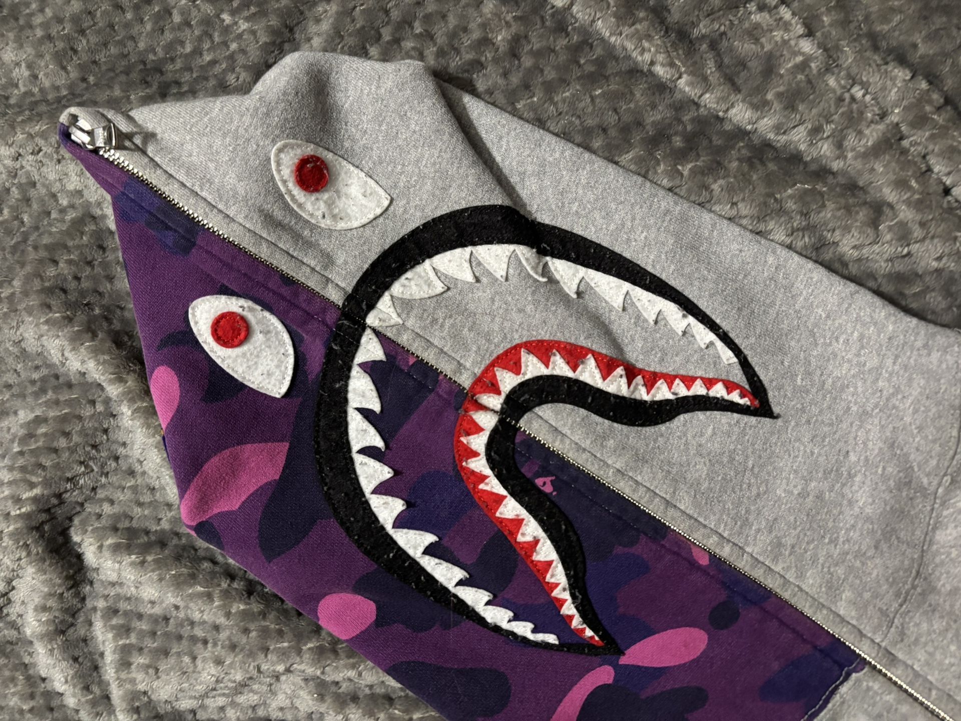 A Bathing Ape Full Zip (grey)
