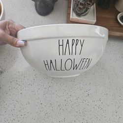Rae Dunn Happy Halloween Bowl 
