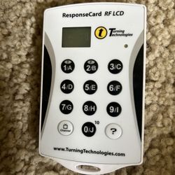 Turning Technologies Response Card RF LCD RCRF-03