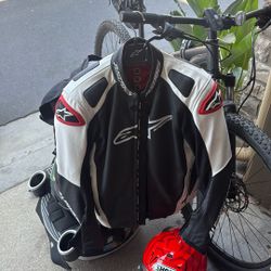 Motorcycle Leather Jacket Alpinestars
