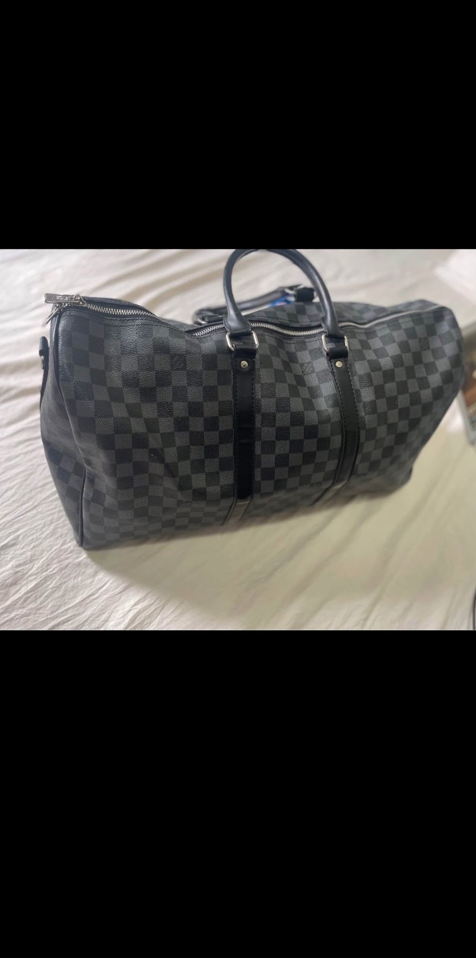 Damier graphite LV Duffel/Travel Bag