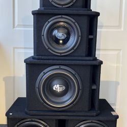 Menace Subwoofer Boxes