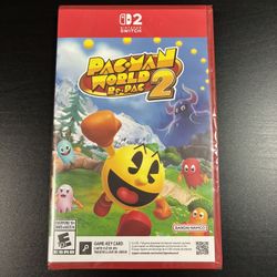 New & Sealed - Pac-Man World 2 Re-Pac for Nintendo Switch 2 (2025)