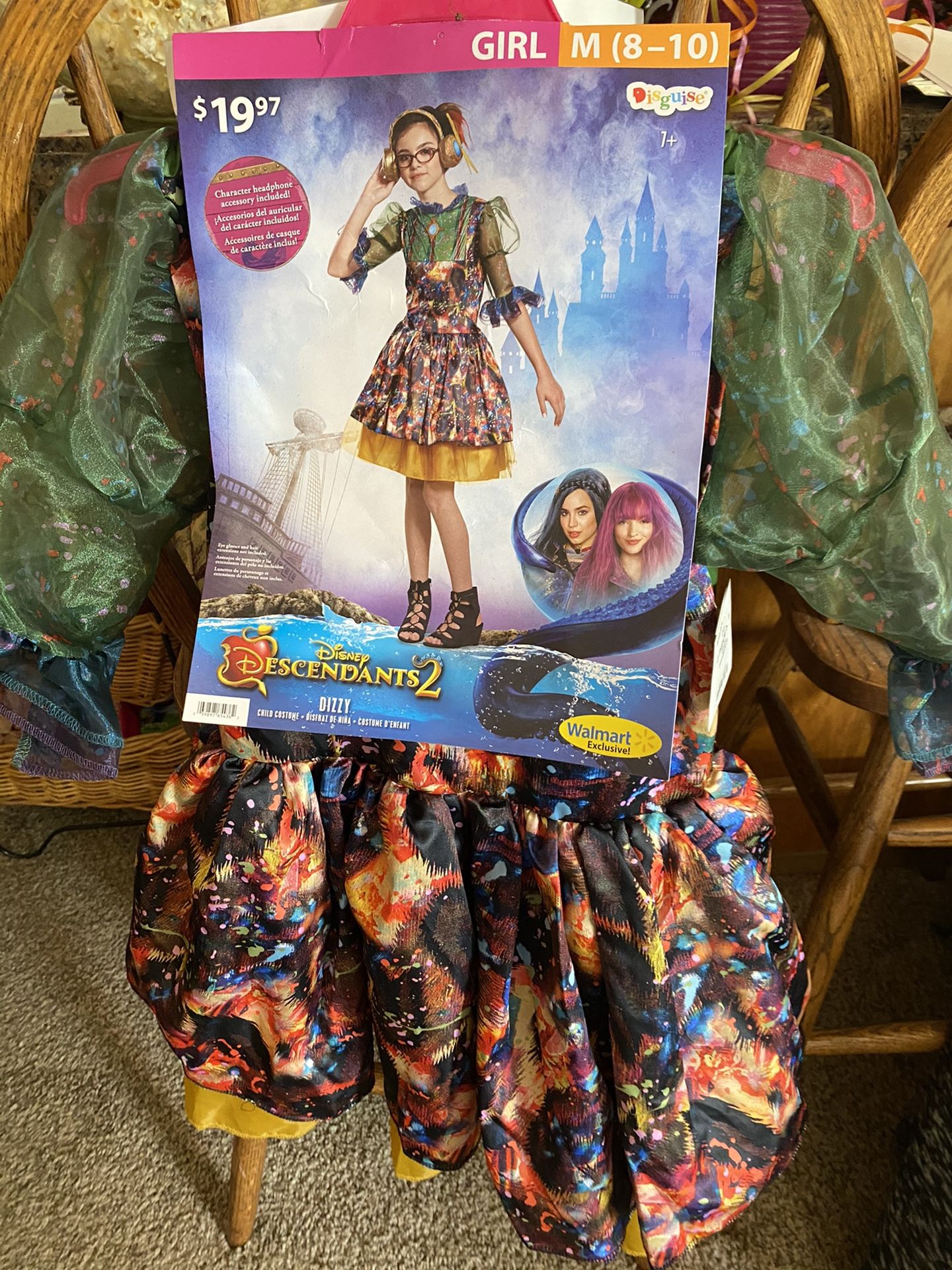 New Disney Descendants 2 Dizzy Costume